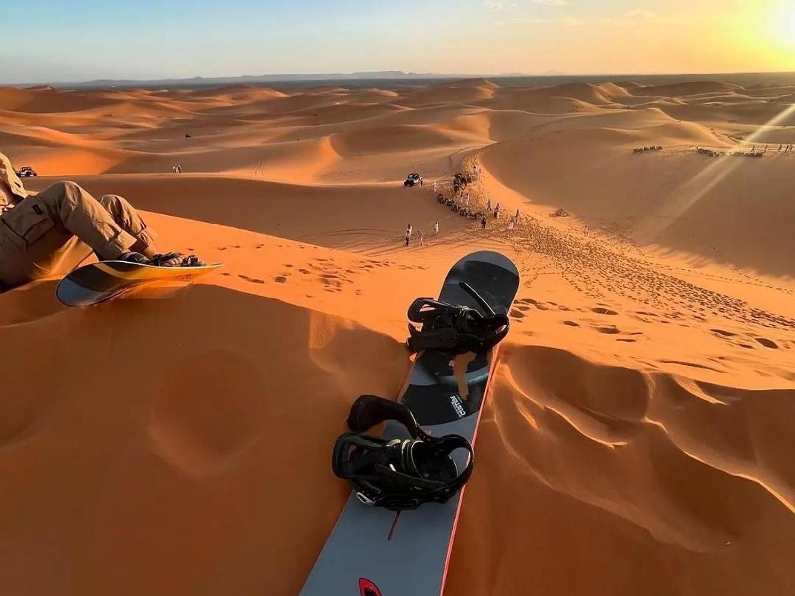 Отель Sahara Family Luxury Camp Мерзуга Экстерьер фото