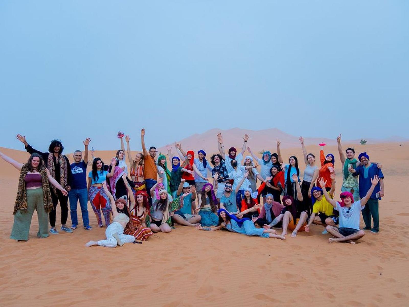 Отель Sahara Family Luxury Camp Мерзуга Экстерьер фото